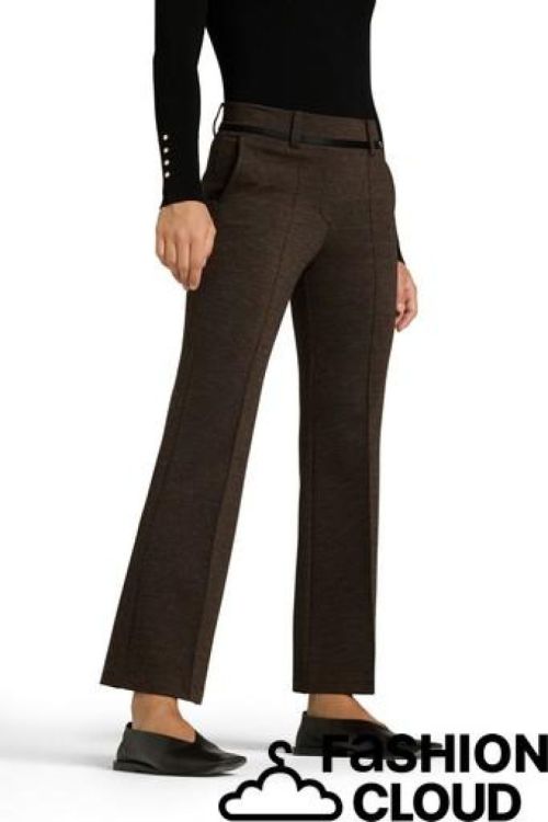 CAMBIO Cambio broek Broek Brown/Black (6242 0387-08 Francoise Cropped) - New Port