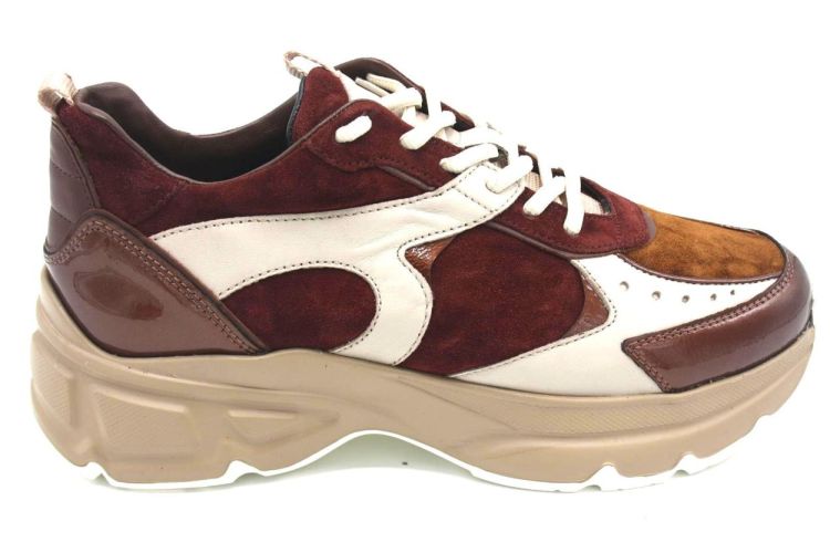 Hogl HOGl  SNEAKER BORDO BEIGE COGNAC (8-105309-54990 NUT MULTI) - New Port