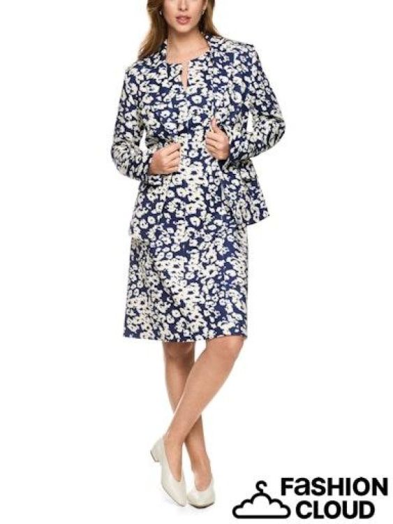 marccain collection MARCCAIN Coll Blazer Dblue ( BC 34.11 J41/391) - New Port