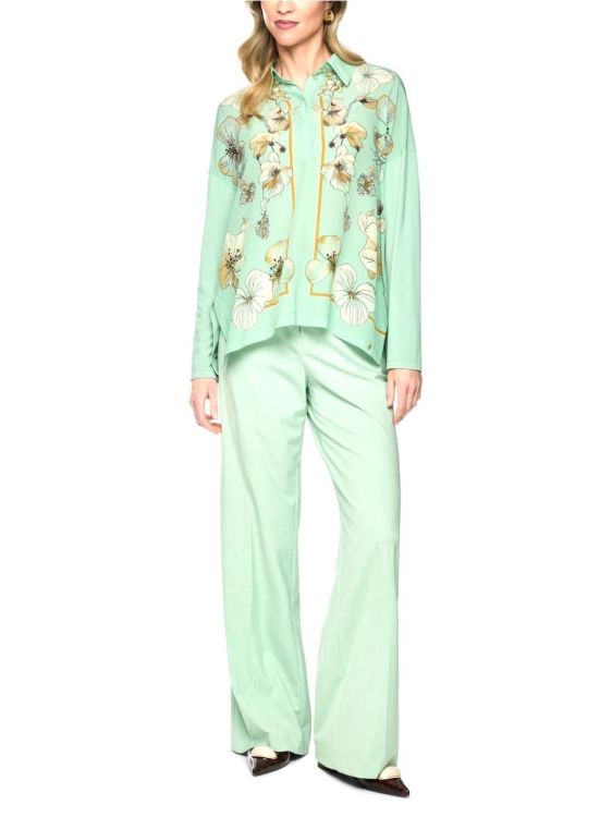 marccain collection MARCCAIN Coll Blouse Groen ( BC 5.04 J43/605) - New Port