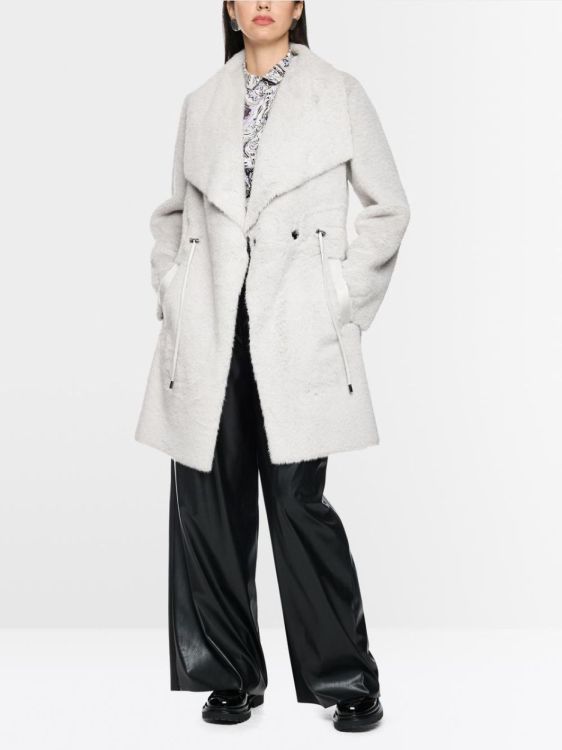 marccain collection MARCCAIN Coll  Jurk  Mantel Grijs ( BC 11.08 W64/812) - New Port