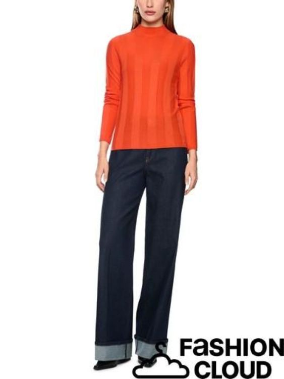 marccain collection MARCCAIN COLL Trui Oranje (BC 41.21 M53/484) - New Port