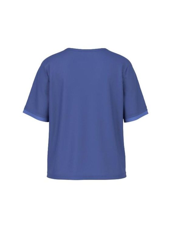 marccain collection MARCCAIN Coll T-shirt Blauw ( BC 48 05 J15/391) - New Port