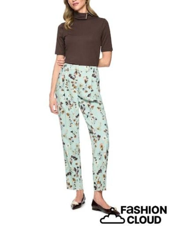 marccain collection MARCCAIN Coll Tshirt Bruin (BC 48.18 J14/697) - New Port