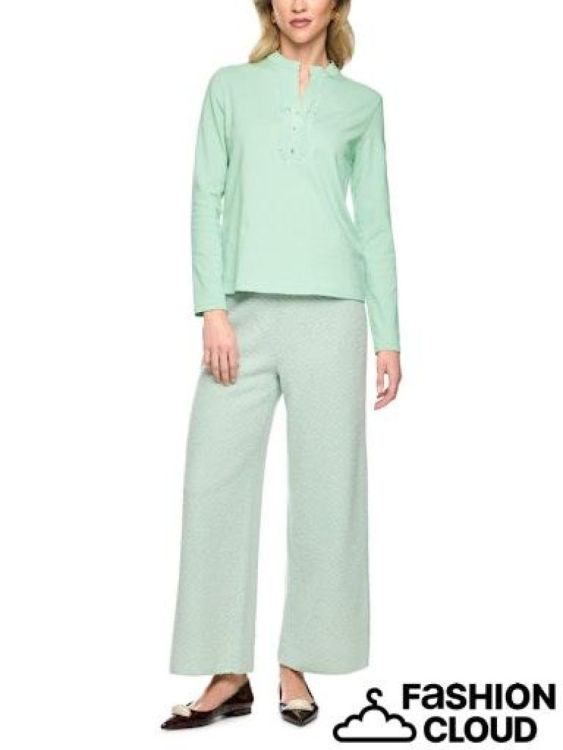 marccain collection MARCCAIN Coll T-shirt groen ( BC 48.44 J15/126) - New Port