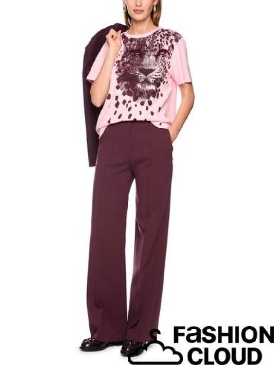 marccain collection MARCCAIN Coll T-shirt Roos (BC 48.10 J71) - New Port