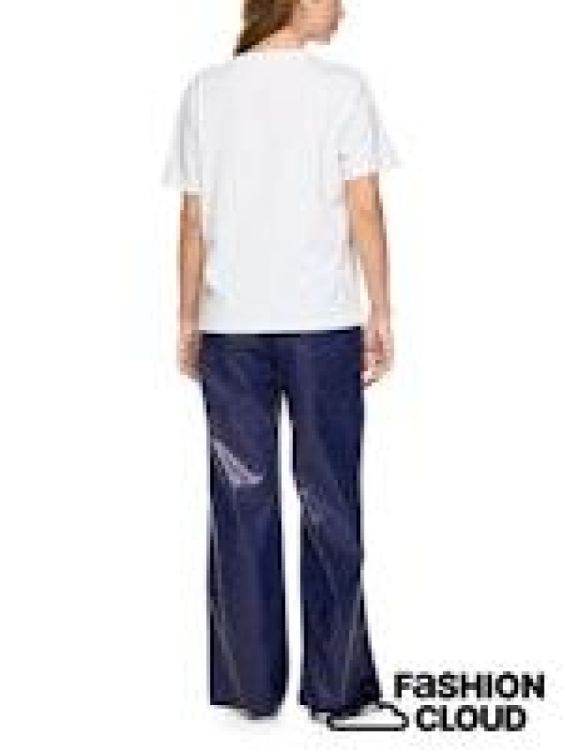 marccain collection MARCCAIN Coll T-shirt Wit ( BC 48 10 J66/10) - New Port