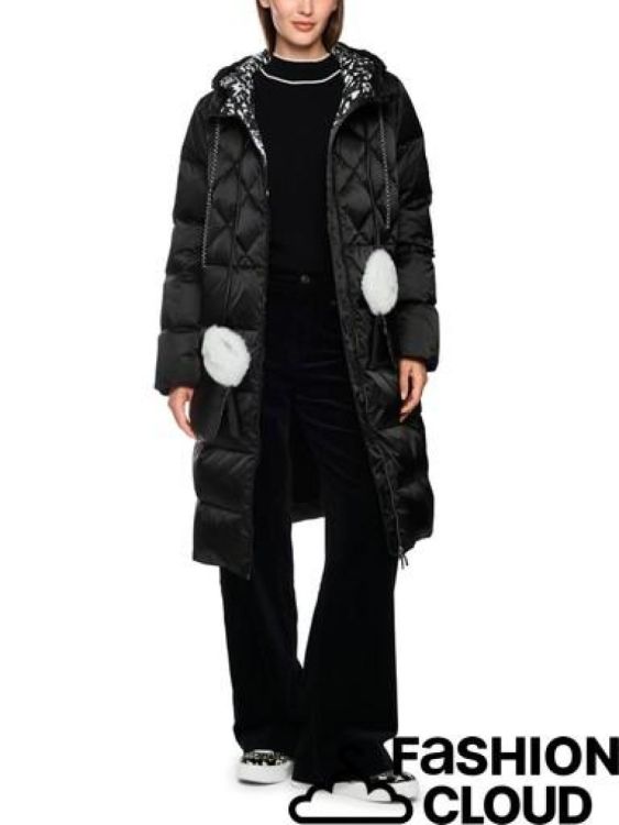 Marccain Sport MARCCAIN Sport Mantel Zwart (BS 11.04 W27/900) - New Port