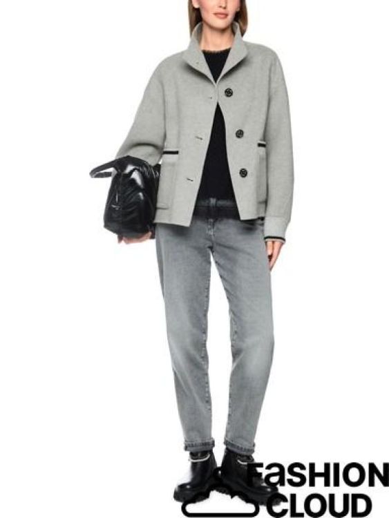 Marccain Sport MARCCAIN Sport outdoor jacket grey (BS 12.10 W28/820) - New Port