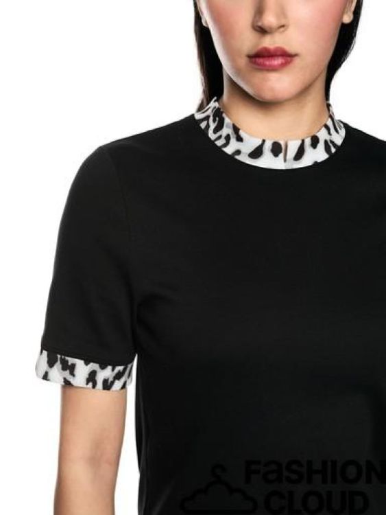 Marccain Sport MARCCAIN Sport T shirt black (BS 48.57 J55/900) - New Port