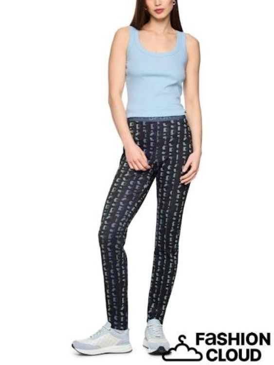 Marccain Sport MARCCAIN Sport Topje Blauw ( BS 61.25 J50/318) - New Port