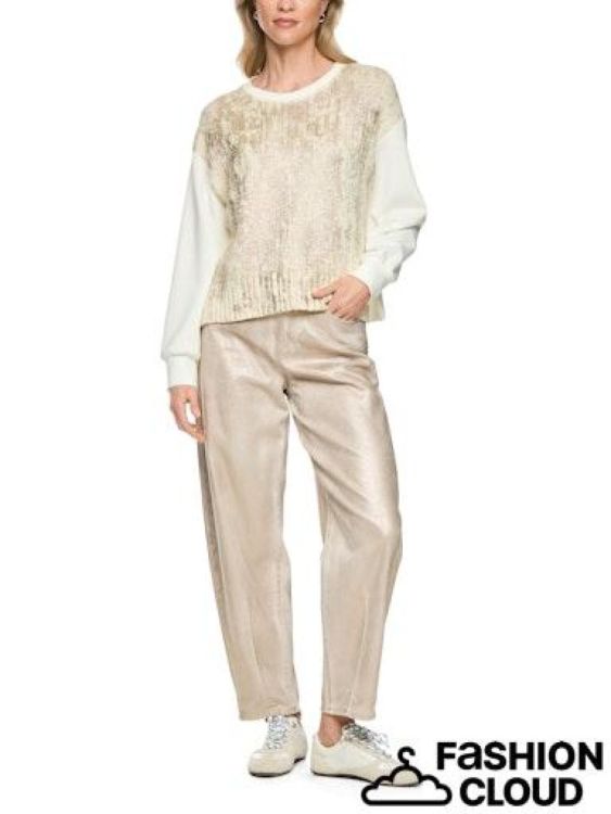 Marccain Sport MARCCAIN Sport Trui Champagne (BS 41.20 M02/414) - New Port