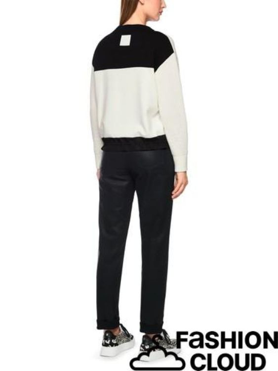Marccain Sport MARCCAIN Sport Trui Wit/Zwart (BS 41.29 M23/190) - New Port