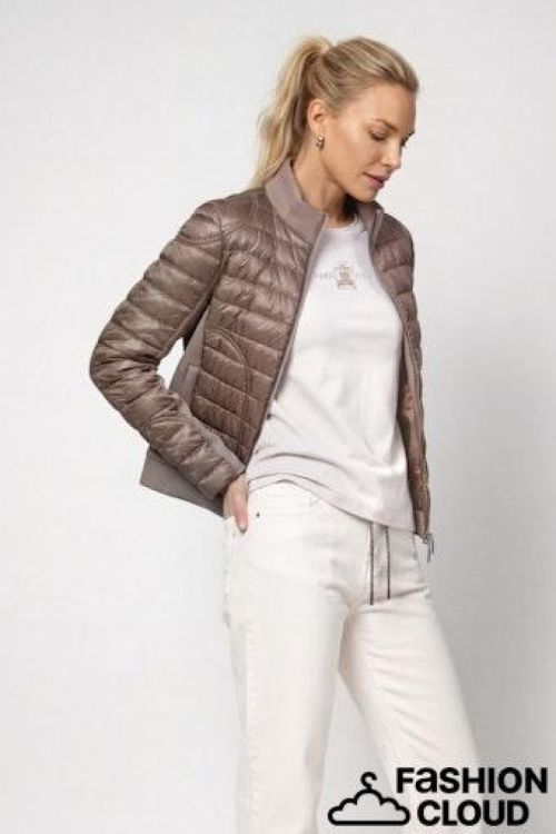 MONARI MONARI Jacket Neopren Taupe                    (810044/579) - New Port