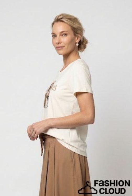 MONARI MONARI T-shirt  Beige Hond (8098441/160) - New Port
