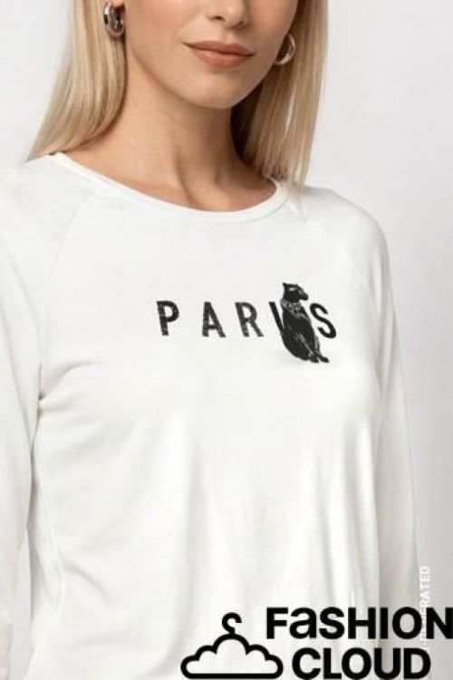 MONARI MONARI t-shirt pnther off white (809781/102) - New Port
