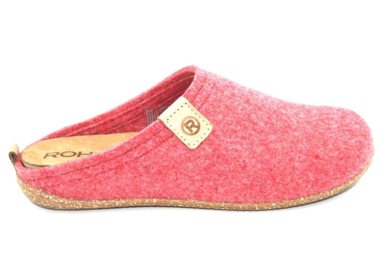 ROHDE ROHDE DAM  PANTOF  ROOD (6860-40-G ROT RIVOLI SOFTFILZ RECYCLED) - New Port