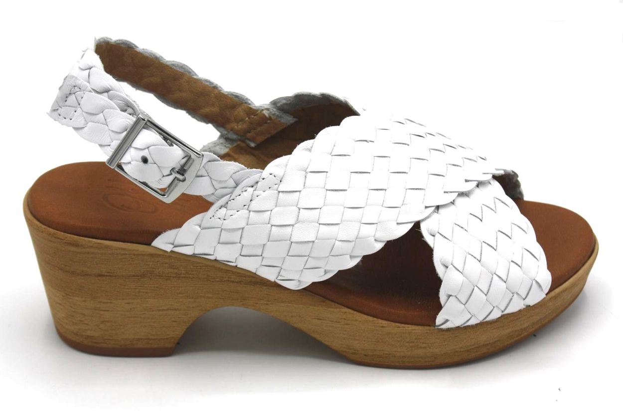 oh my sandals Oh MY SAND SANDAAL WIT TRESSE (5492CMADERO BLANCO TB) - New Port